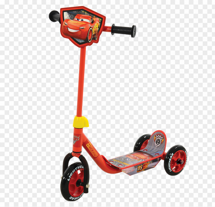 Scooter Lightning McQueen Kick Wheel Electric Vehicle PNG