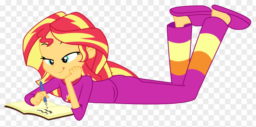 Sunset Painting Shimmer Pinkie Pie Twilight Sparkle Applejack Rainbow Dash PNG