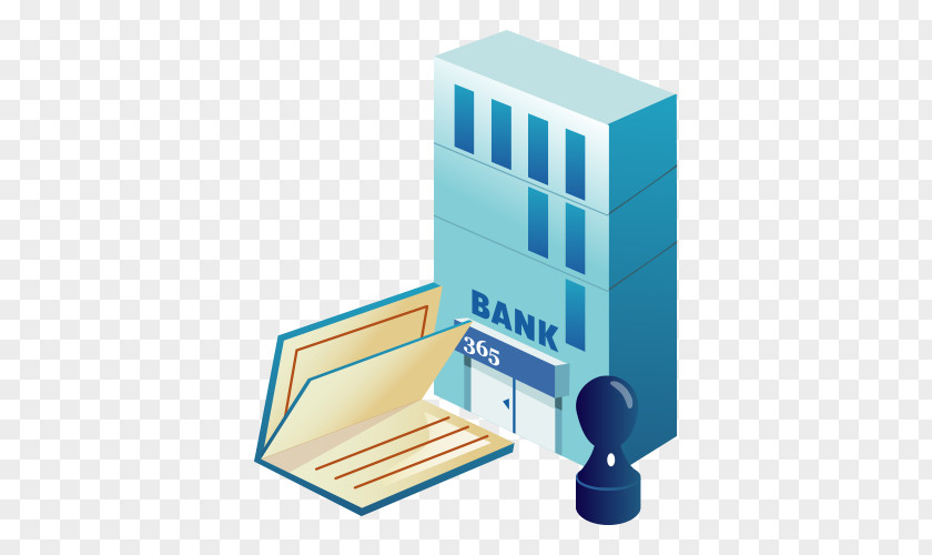 Building Model Vector Material Passbook Bank PNG