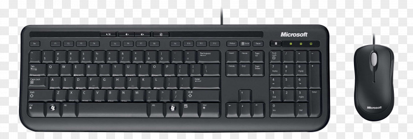 Computer Mouse Keyboard Microsoft 600 Desktop Dsp Pack Black PNG