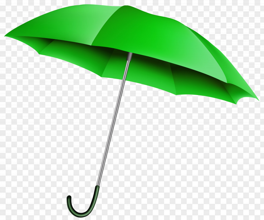 Green Umbrella Transparent Clip Art Image PNG