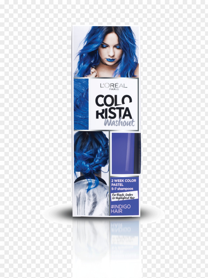 Hair Coloring LÓreal Blue Cosmetics PNG
