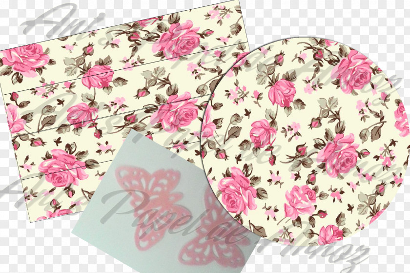 -painted Floral Material Rice Paper Cake Flower PNG