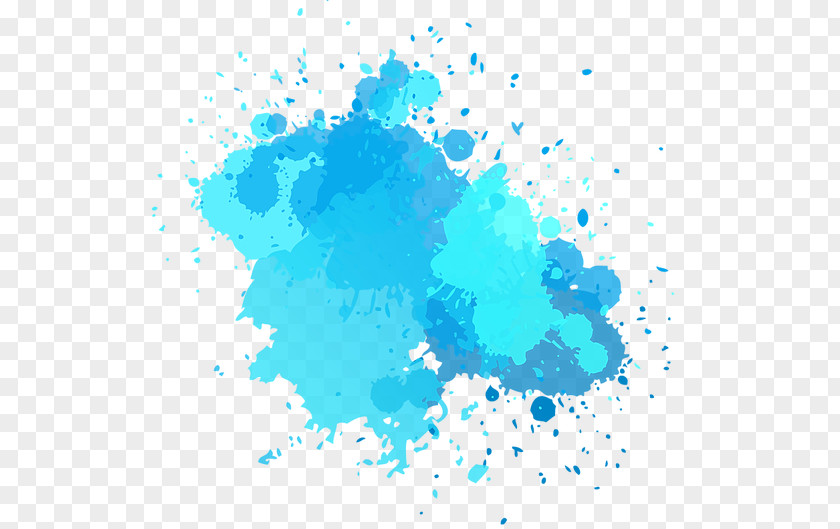Blue Paint Vector Graphics Image Ink Clip Art PNG