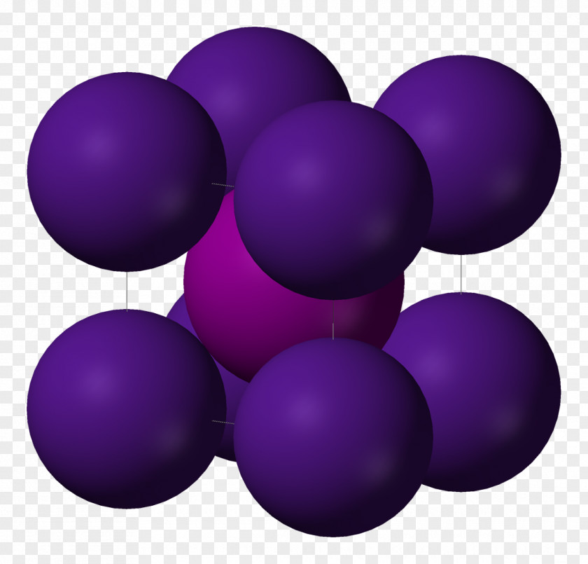 Caesium Iodide Chloride Ionic Compound PNG