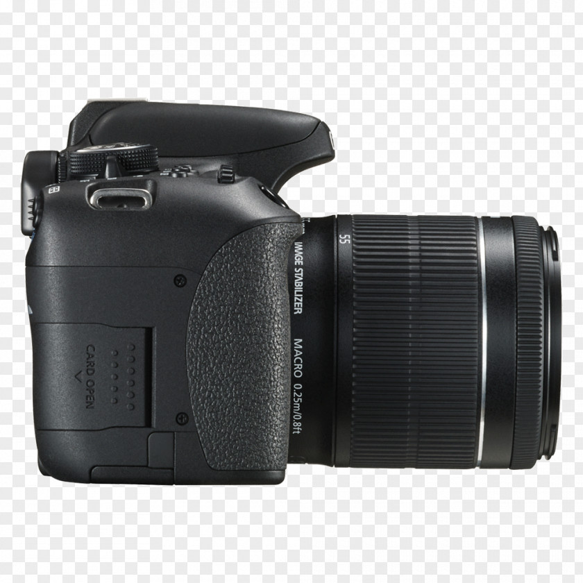 Camera Lens Canon EOS 750D EF-S Mount EF 18–135mm 18–55mm PNG