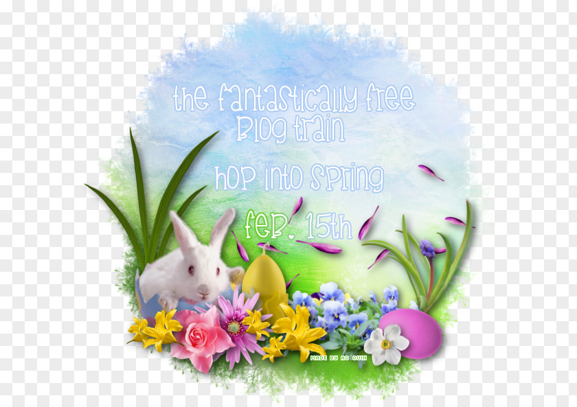 Easter Bunny Still Life Photography Desktop Wallpaper PNG