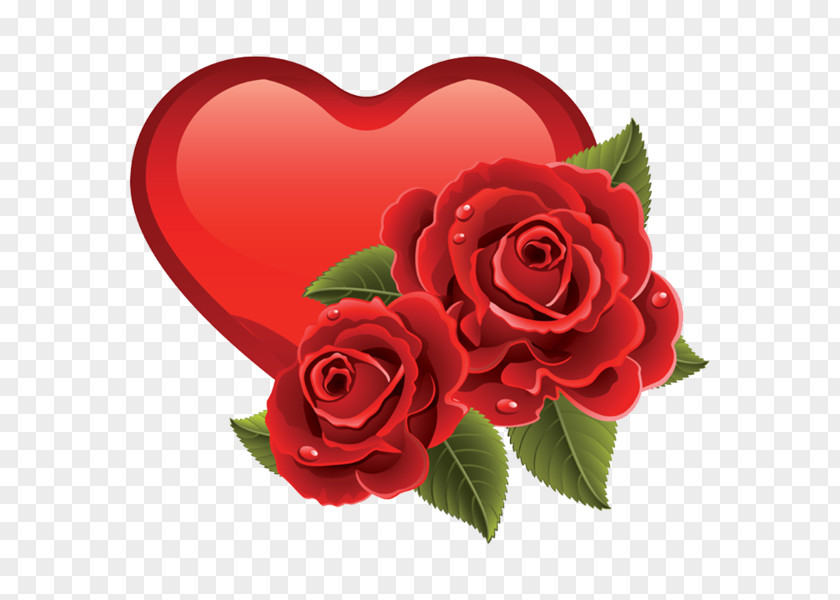 Heart Rose Emoticon Clip Art PNG