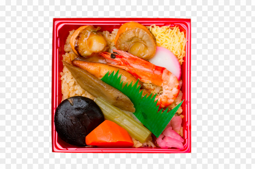 Japanese Seafood Lunch Cuisine Bento Caridea Cooked Rice PNG