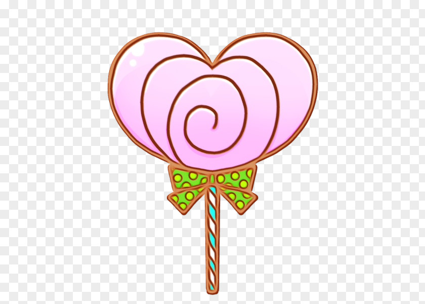 Stick Candy Lollipop Heart Confectionery PNG