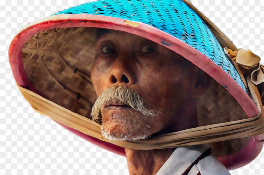 Sun Hat Facial Hair Snout PNG