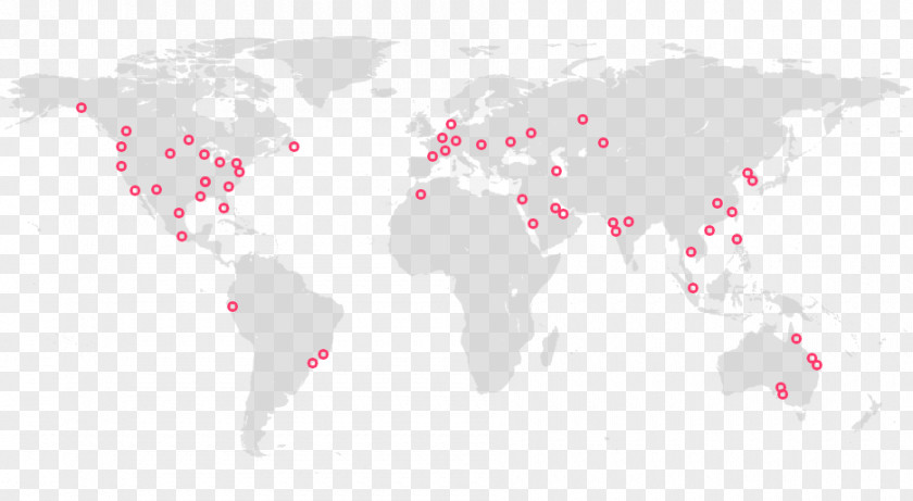 World Map City Location PNG