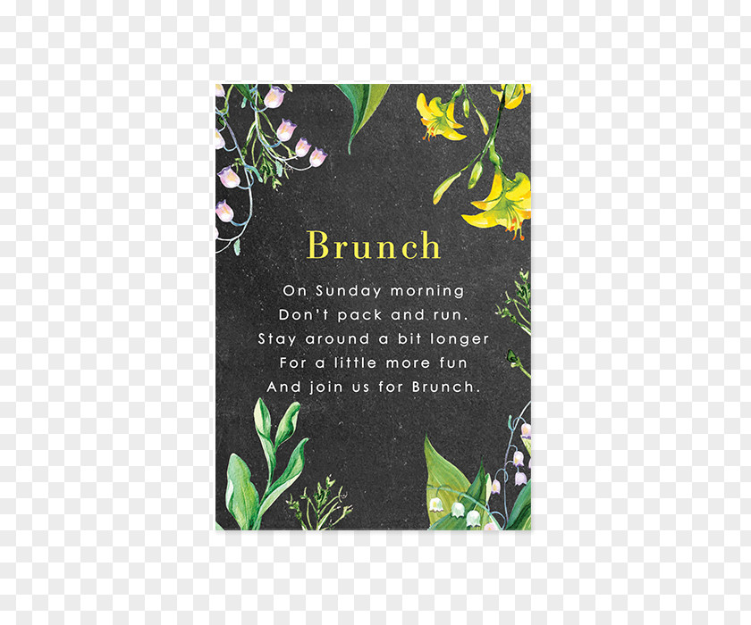 Brunches Marriage Convite In Memoriam Card Plan De Table If(we) PNG