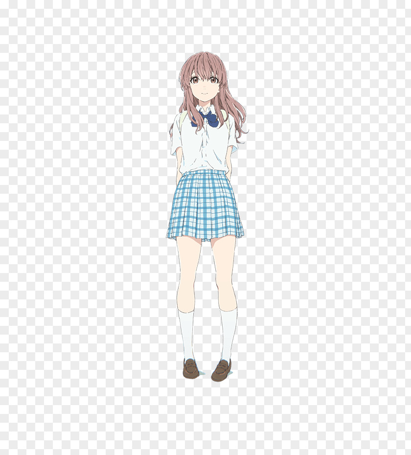 Cosplay Shouko Nishimiya Costume Shoya Ishida Fan Art PNG