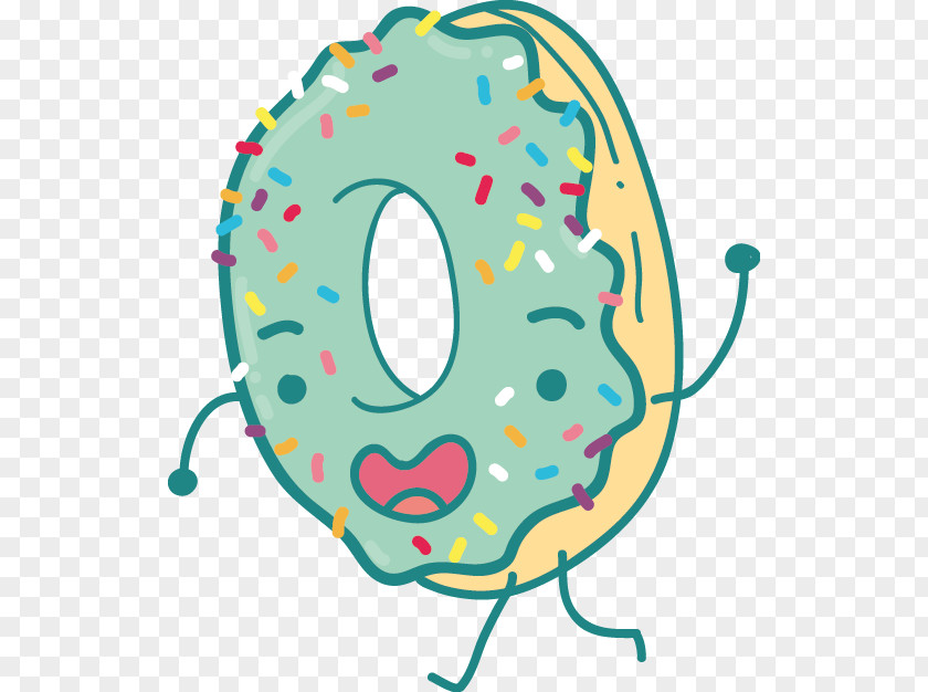 Vector Running Bagel Doughnut Montreal-style Bakery Icing PNG