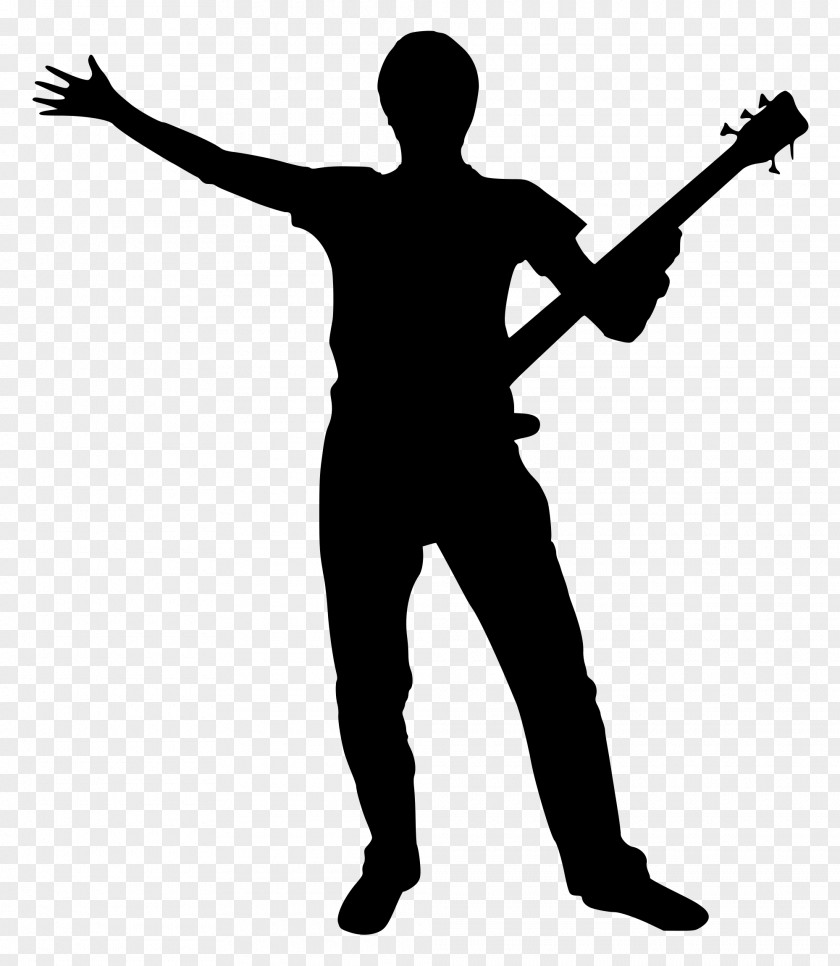 Bass Silhouette Vector Graphics Musical Ensemble Illustration PNG