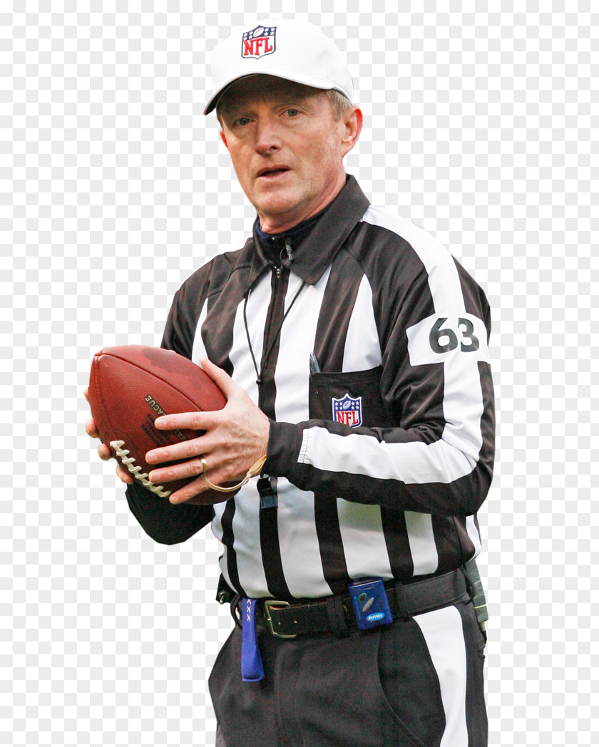 NFL Jerry Seeman American Football Official Association Referee PNG