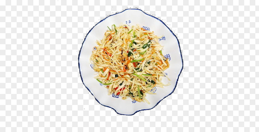 Pork Bamboo Shoots Pictures Singapore-style Noodles Chow Mein Chinese Yakisoba Fried PNG