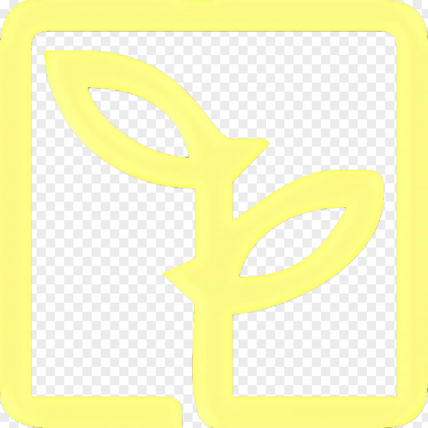 Symbol Yellow Font PNG