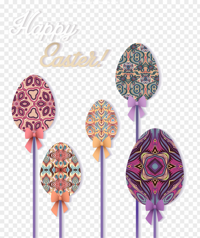 Vector Easter Eggs Standing Bunny Egg Euclidean Download PNG