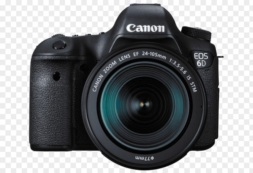 Camera Canon EOS 6D EF 24–105mm Lens Mount EF-S 18–135mm 24-70mm PNG