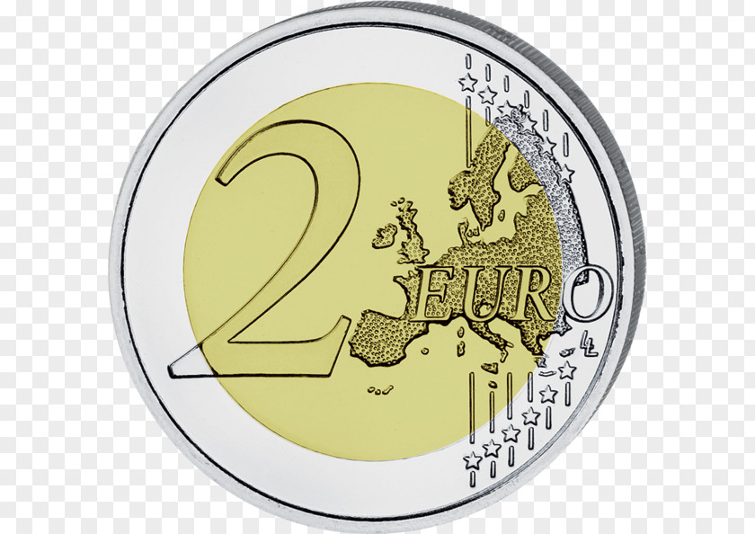 Coin 2 Euro Latvian Coins Commemorative PNG