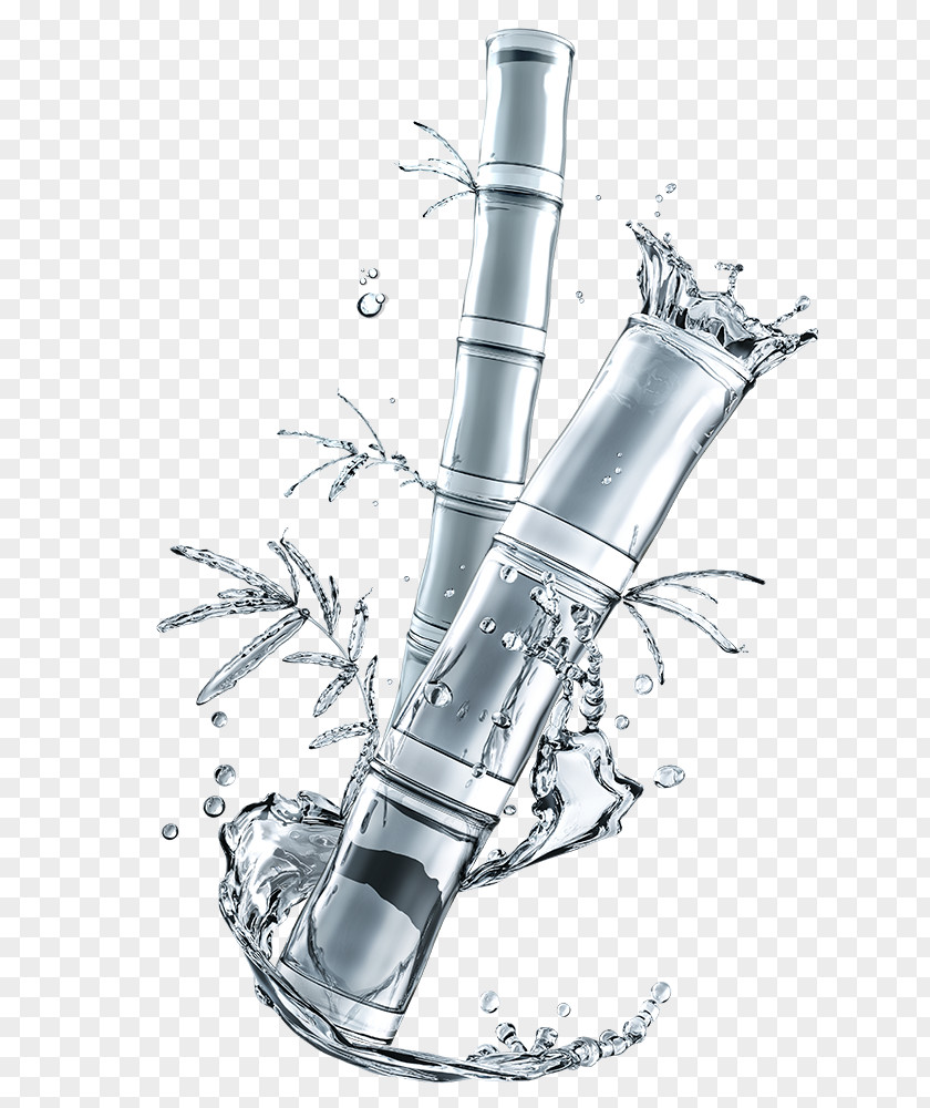 Creative Bamboo Spray Tap Water Creativity Drop PNG