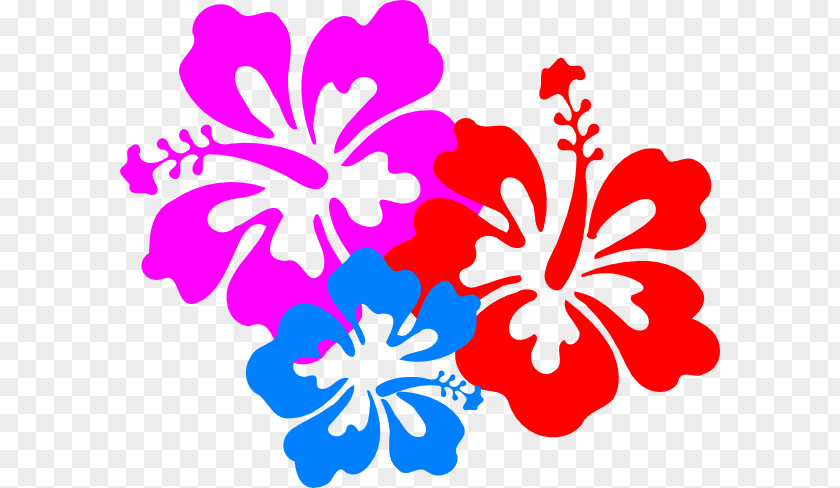 Hibiscus Flower Hawaiian Clip Art PNG
