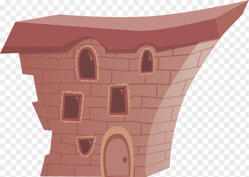 Irregular Building House Brick PNG