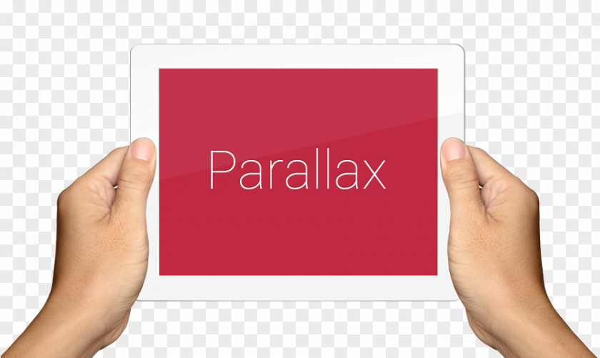 Parallax Finger Brand Font PNG