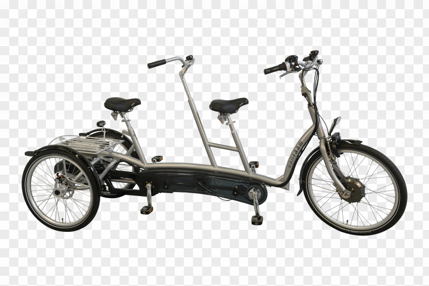 Tandem Bicycle Van Raam Wheel Tricycle PNG