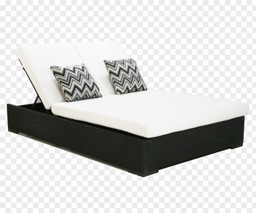 Double Sofa Bed Frame Box-spring Mattress Couch PNG