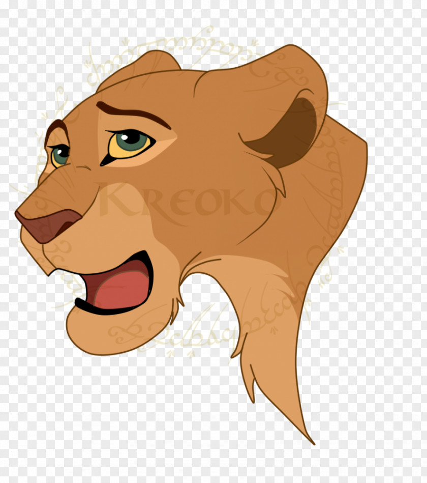 Lion King Cat Mammal Whiskers Carnivora Animal PNG