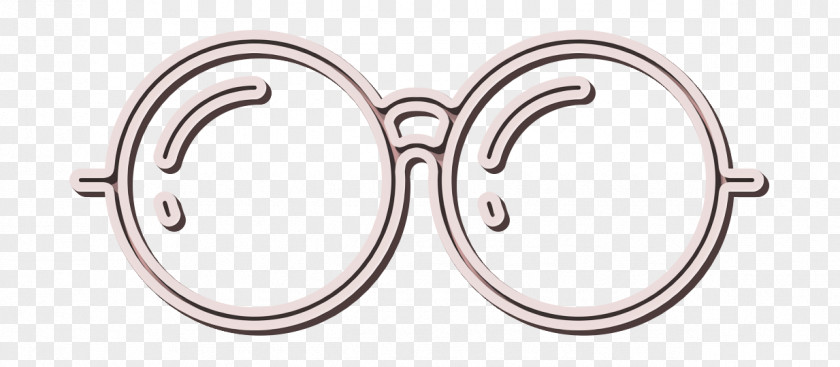 Metal Vision Care Eyewear Icon Free Glasses PNG