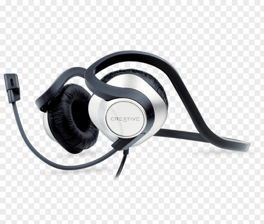 Microphone Creative Advertising Headphones Labs Headset Audio PNG
