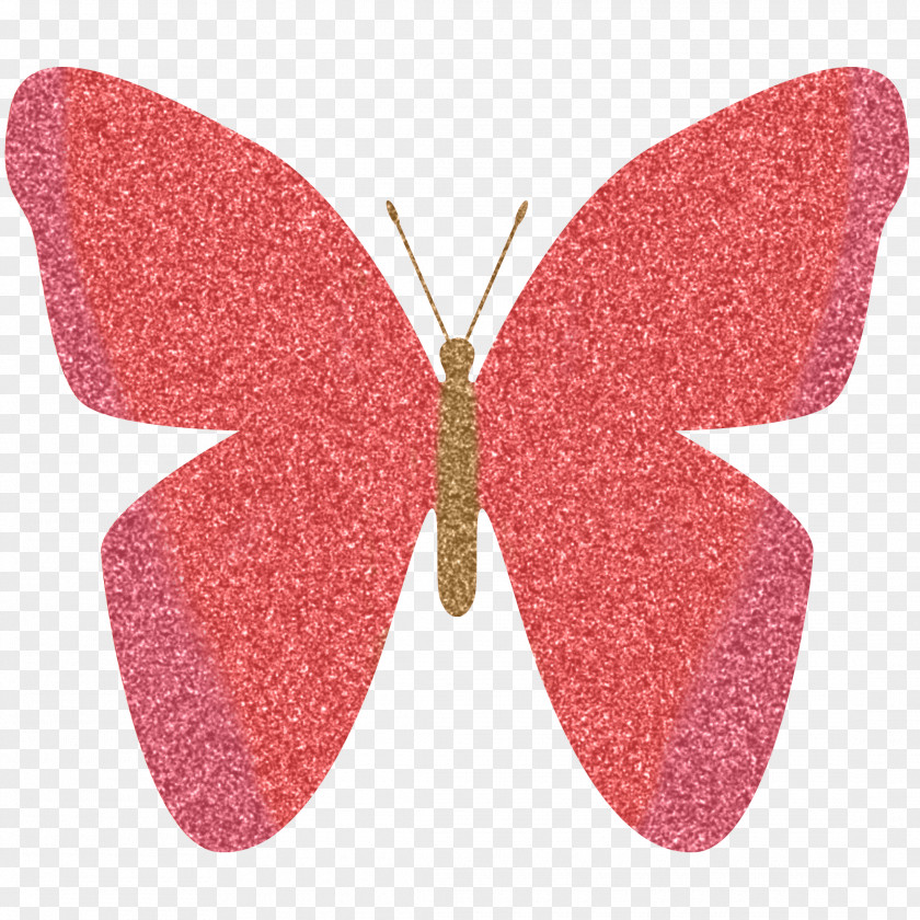 Pink Sparkle Cliparts Butterfly Glitter Color Clip Art PNG