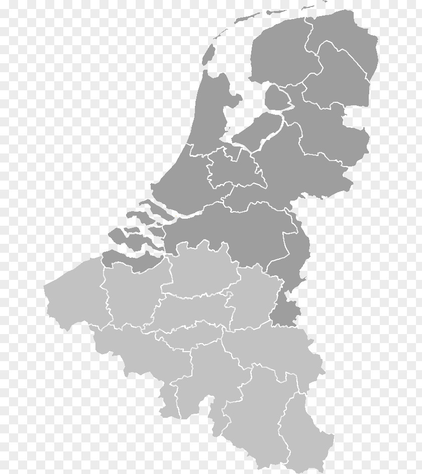 Provinces Of The Netherlands European Union Map PNG