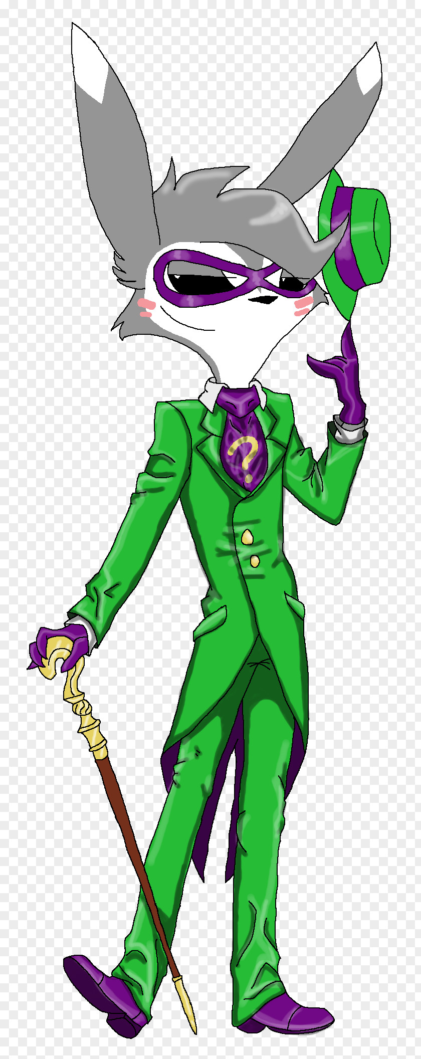 The Riddler Costume Design Supervillain Clip Art PNG