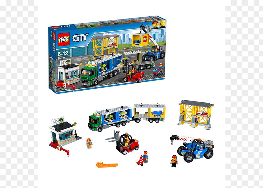 Toy Amazon.com LEGO 60169 City Cargo Terminal Lego PNG