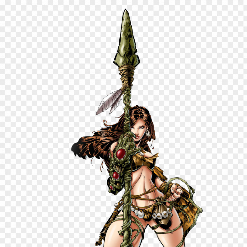 Amazone Amalgam Comics Poison Ivy Witchblade PNG