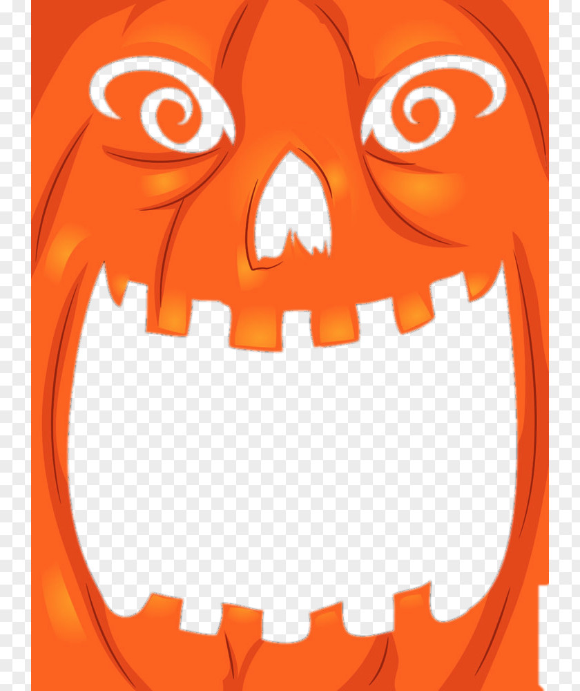 Creative Pumpkin Jack-o-lantern Halloween Cake Calavera Illustration PNG