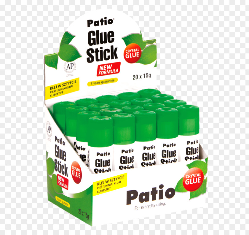 Gluestick Adhesive Glue Stick Gel Patio Green PNG