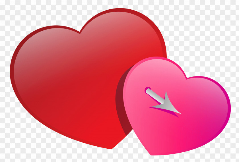 Pink Heart Valentine's Day Red Clip Art PNG