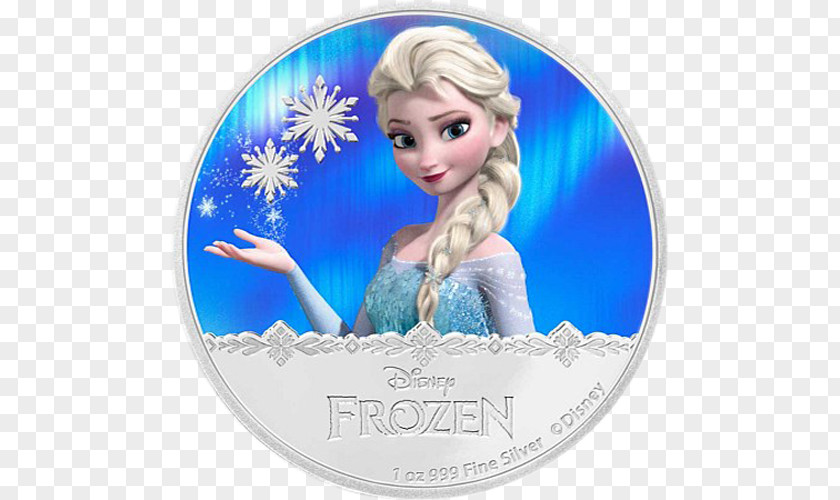 Reine Des Neiges Elsa Frozen Anna New Zealand Coin PNG