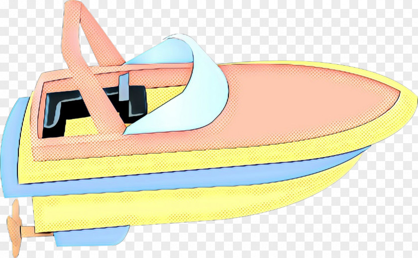 Boat Vehicle Yellow Clip Art Footwear PNG