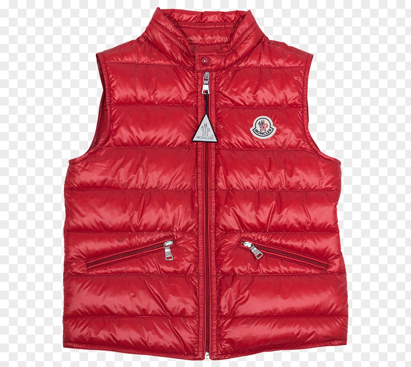 Colore Rosso Gilets Bodywarmer Sleeve Polyester PNG