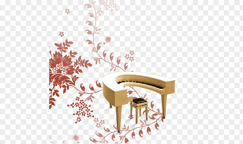 Creative Piano Decorative Pattern Creativity PNG