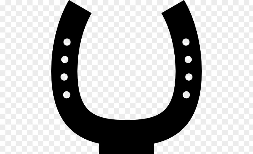 Horse Horseshoe Shape Decal PNG