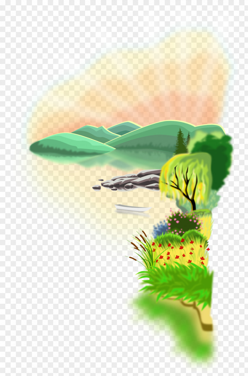 Lake Clip Art PNG