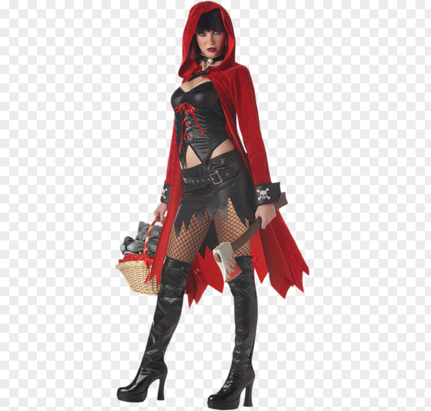 Little Red Riding Hood Halloween Costume Clothing Adult PNG